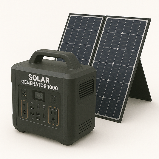 Solar Generator 1000 – Pro Backup Solution